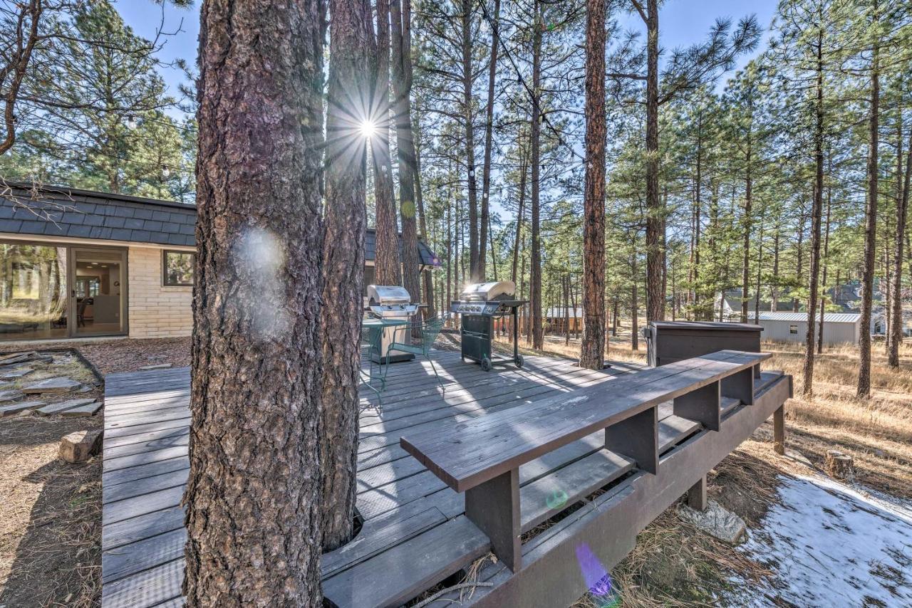 Ruidoso Getaway With Deck - 16 Mi To Ski Apache Dış mekan fotoğraf