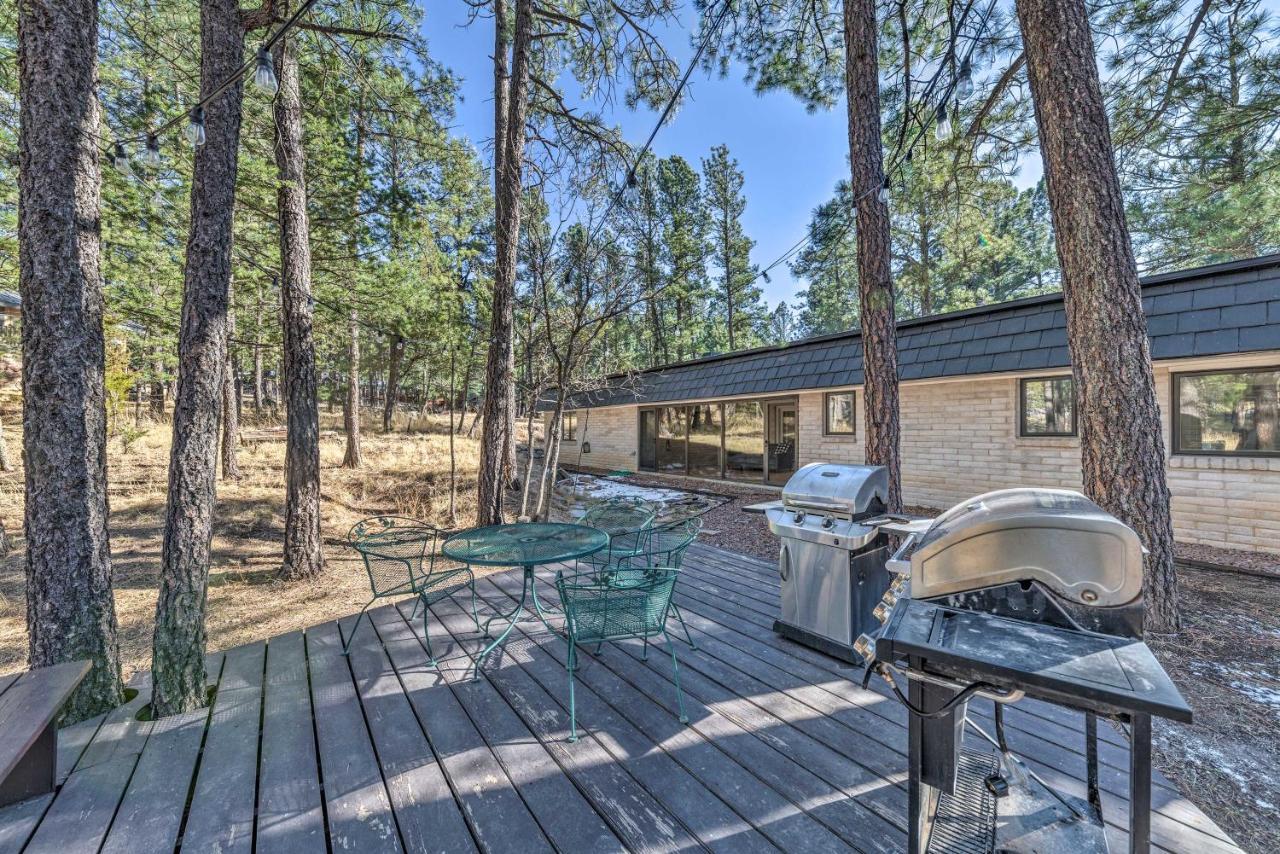 Ruidoso Getaway With Deck - 16 Mi To Ski Apache Dış mekan fotoğraf